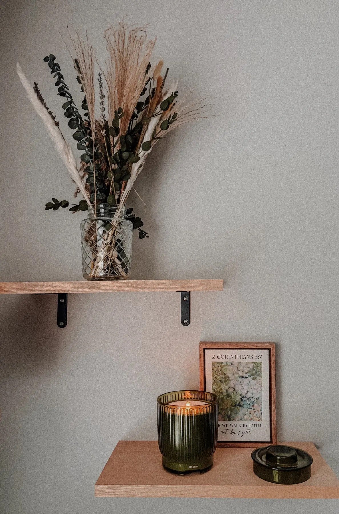 The Kōdō Candle — Ribbed Olive